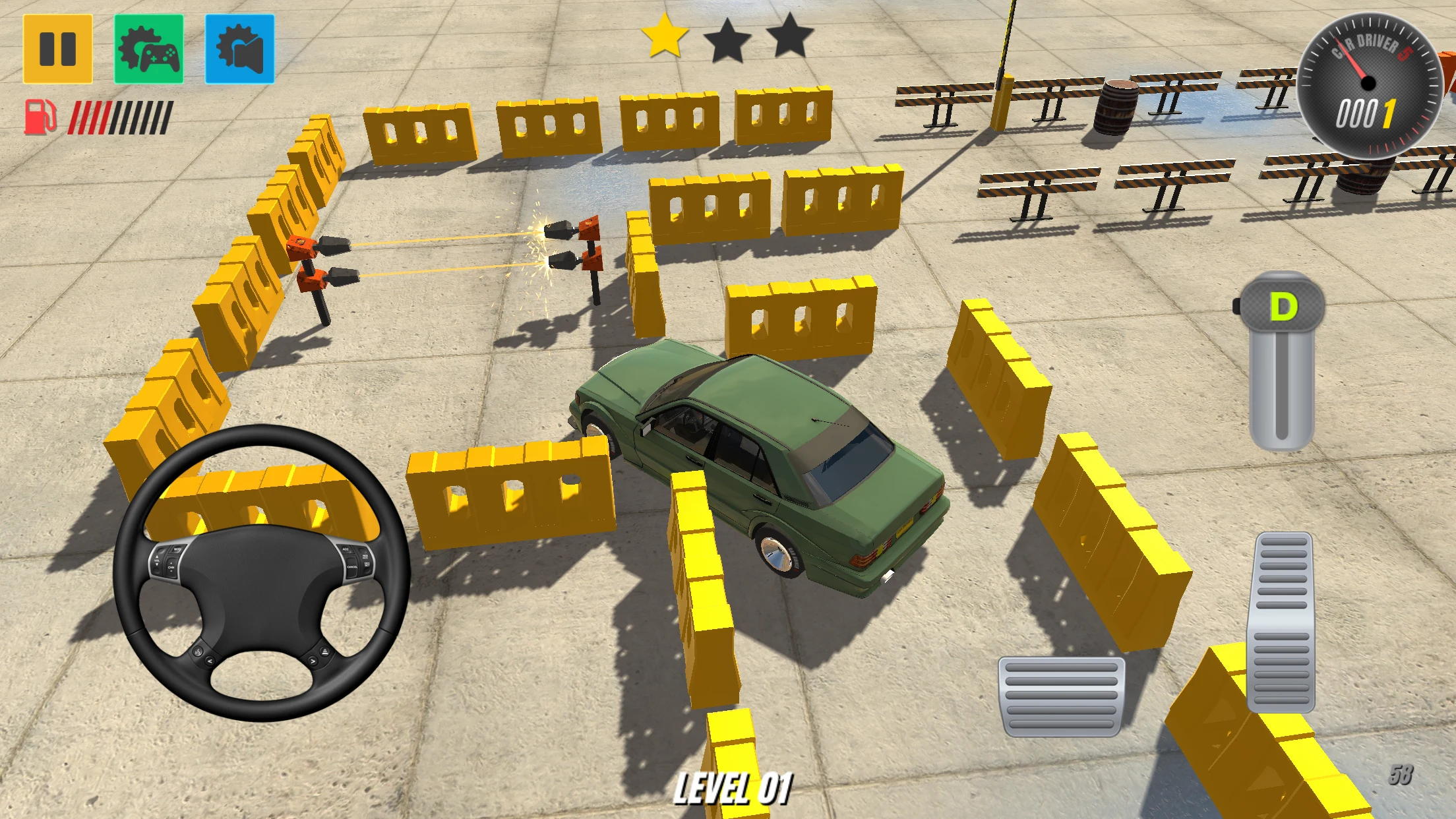 Car Driver 5 (HARD) screenshot