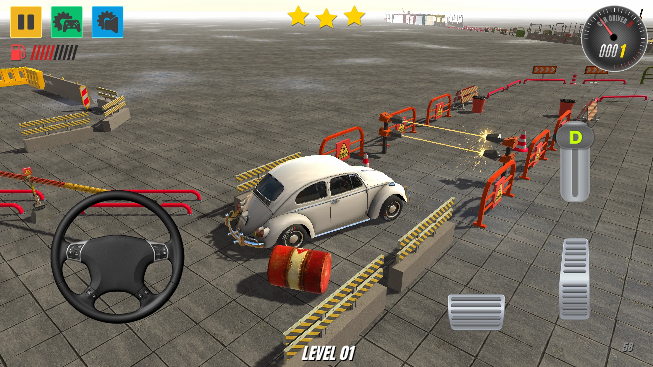 Car Driver 5 (HARD) screenshot