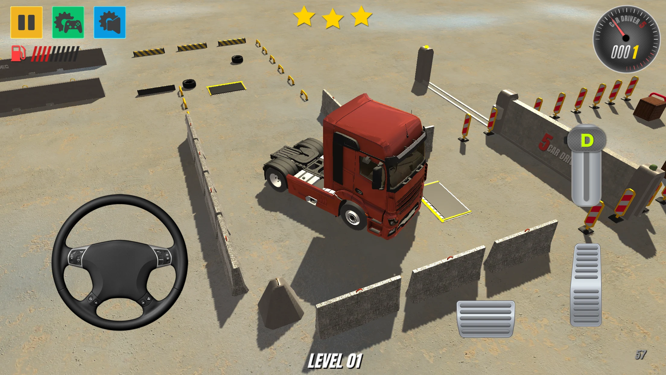 Car Driver 5 (HARD) screenshot